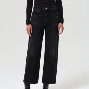 AGOLDE Petite Ren High-Rise Wide-Leg Jean
